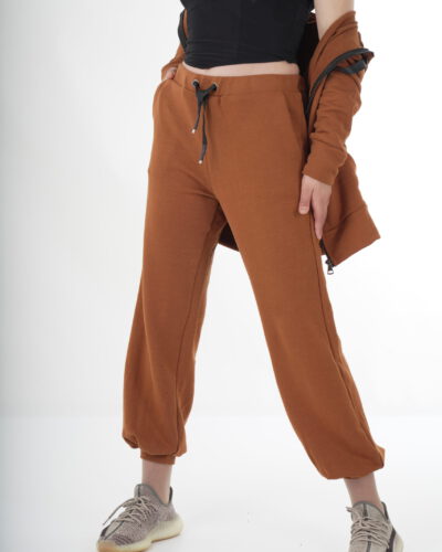 JOGGING TROUSERS CAMEL